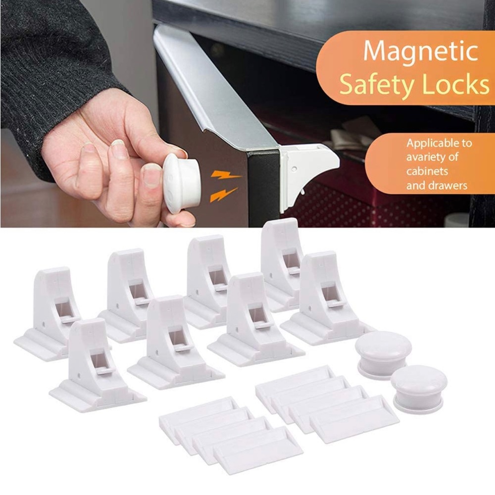 Child Safety Magnetic Cabinet Locks NWOT